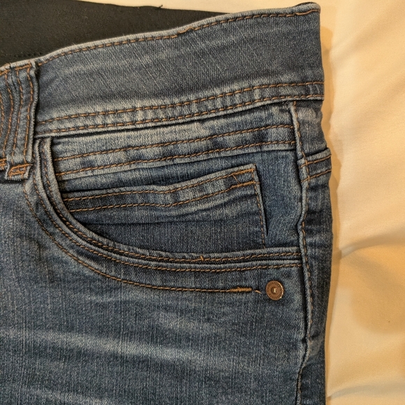 Democracy Dark Blue Skinny Jeans - Size 14 - Picture 3 of 4